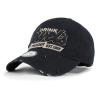 ililily Howel's Distressed Vintage Solid Color Cotton Baseball Cap Trucker Hat