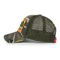 ililily Premium Howels Embroidery Structured Crown Vintage Baseball Cap