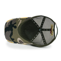 ililily Premium Howels Embroidery Structured Crown Vintage Baseball Cap