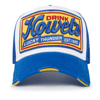 ililily Premium Howels Embroidery Structured Crown Vintage Baseball Cap