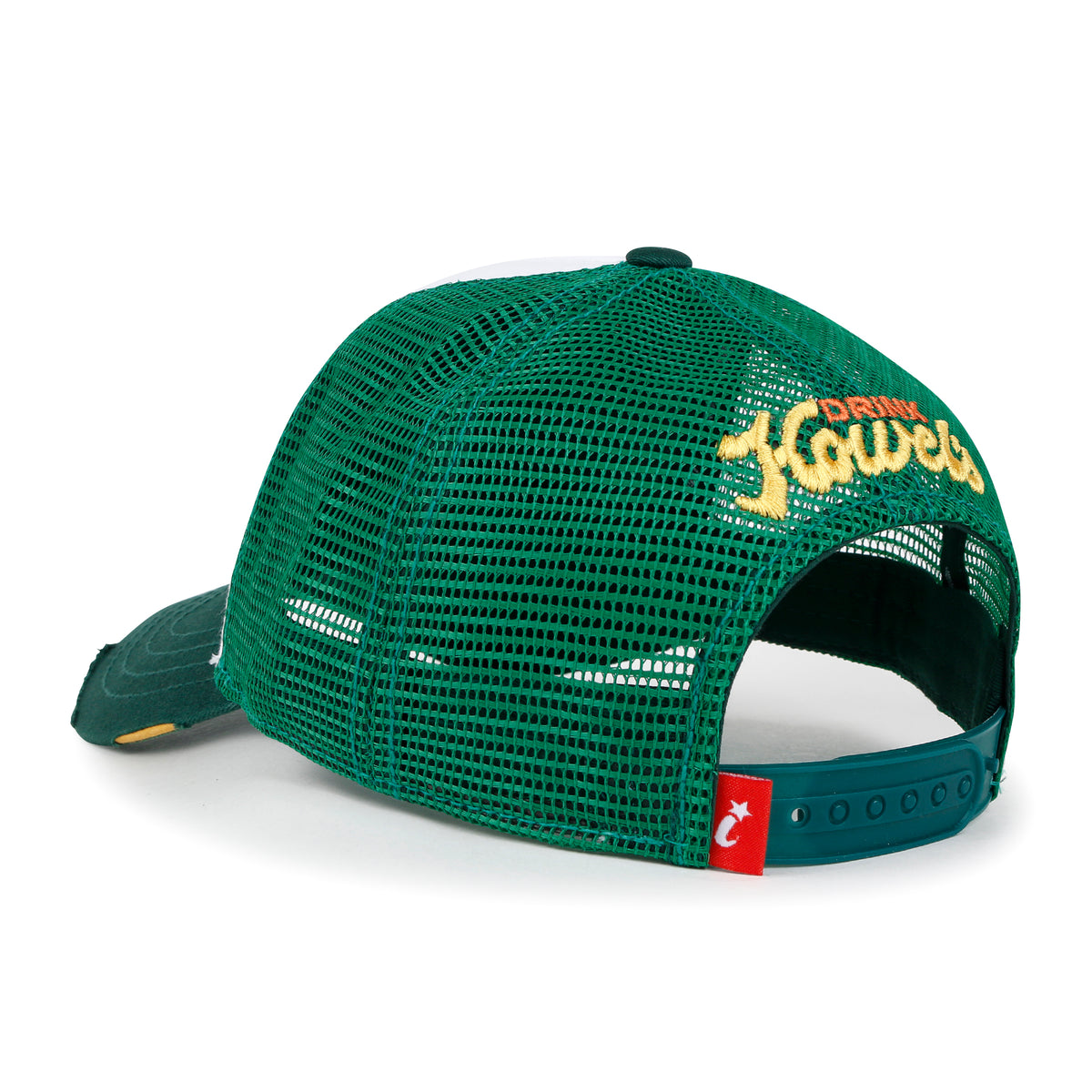 ililily Premium Howels Embroidery Structured Crown Vintage Baseball Cap