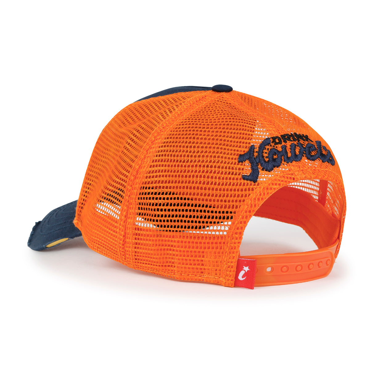 ililily Premium Howels Embroidery Structured Crown Vintage Baseball Cap
