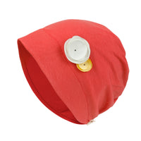 ililily TENCEL™Lyocell Flower Trim Beanie Soft Touch Stretchable Classic Hat