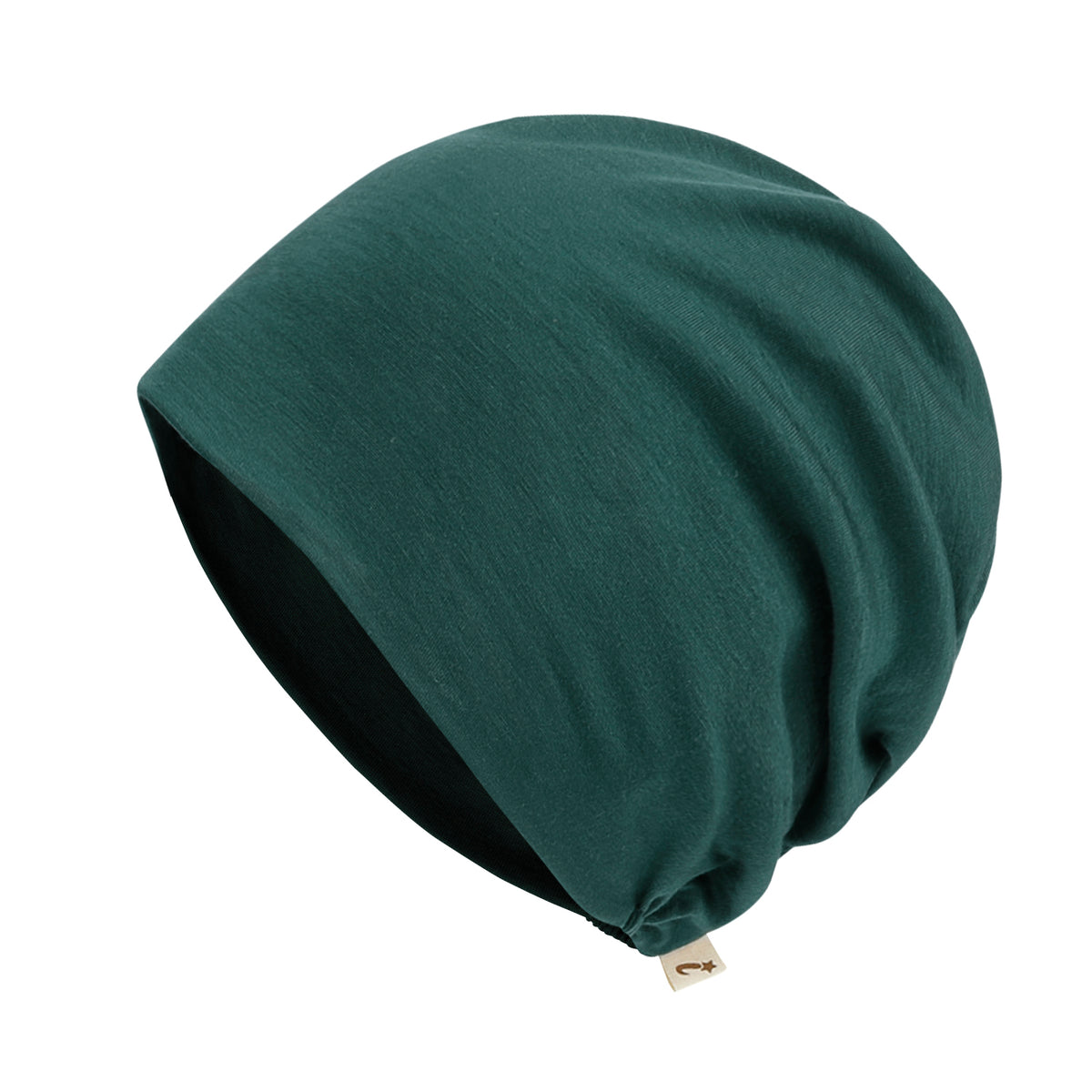 ililily TENCEL™Lyocell Color Beanie Ultra Soft Stretchable Head Cover Hat