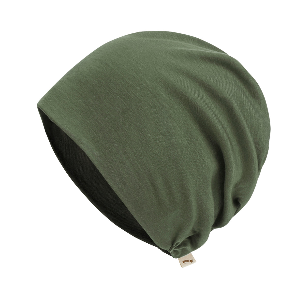 ililily TENCEL™Lyocell Color Beanie Ultra Soft Stretchable Head Cover Hat