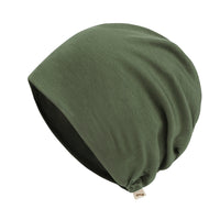 ililily TENCEL™Lyocell Color Beanie Ultra Soft Stretchable Head Cover Hat