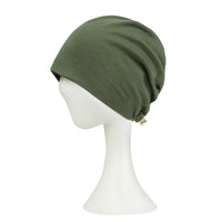 ililily TENCEL™Lyocell Color Beanie Ultra Soft Stretchable Head Cover Hat
