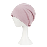 ililily TENCEL™Lyocell Color Beanie Ultra Soft Stretchable Head Cover Hat