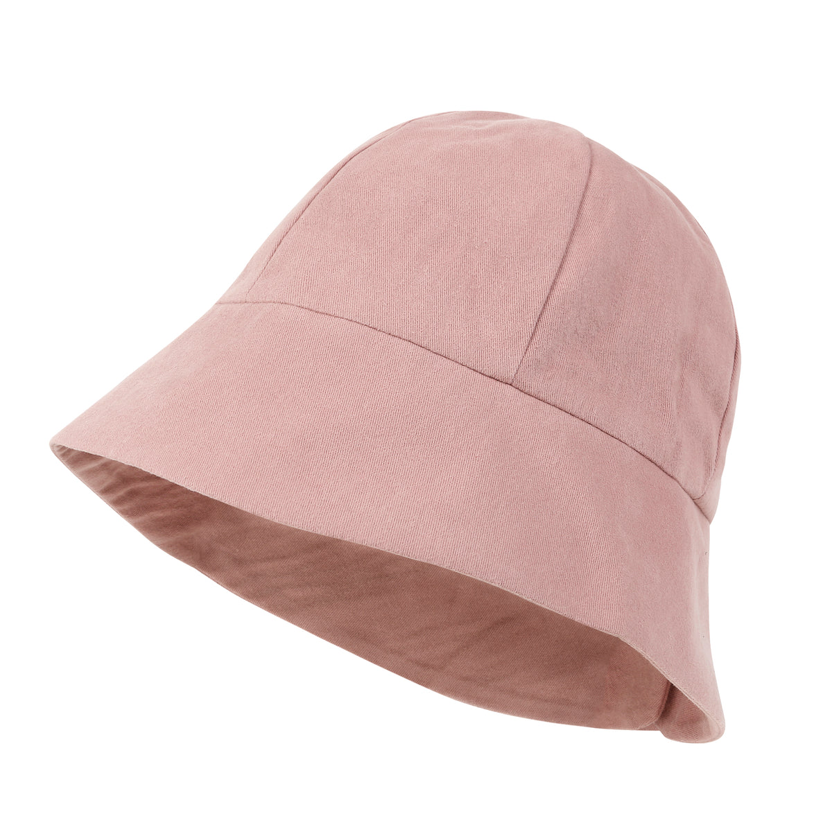 ililily TENCEL™Lyocell Lining Round Crown Sun Hat Soft Touch Cotton Bucket Hat