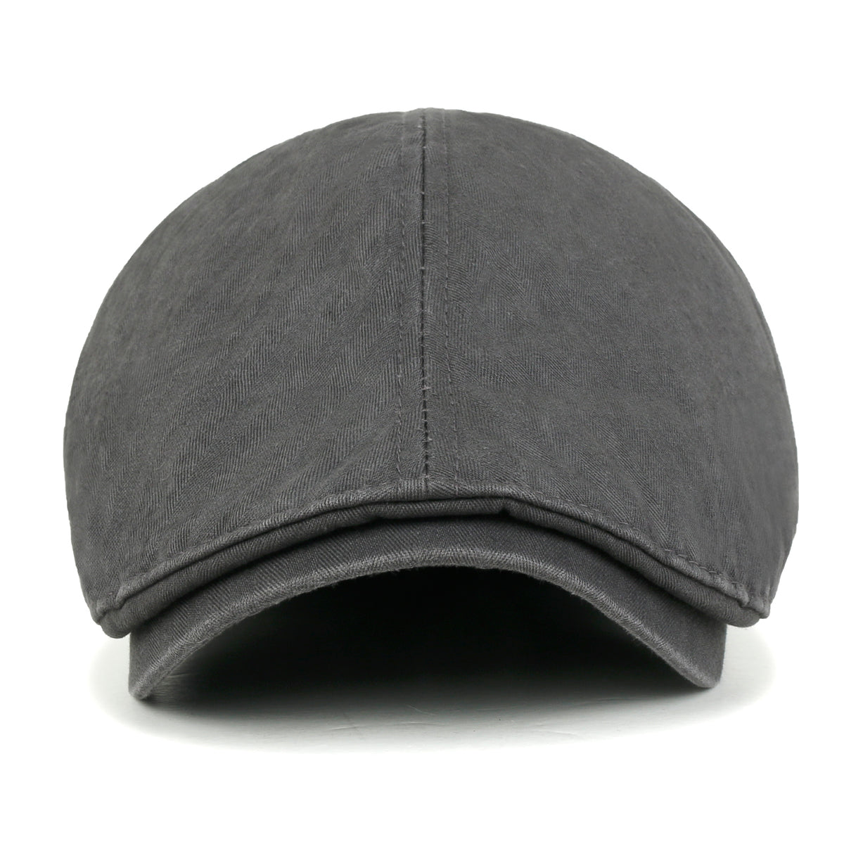 ililily Cotton Washed Flat Cap Cabbie Hat Gatsby Ivy Irish Hunting Newsboy Stretch fit