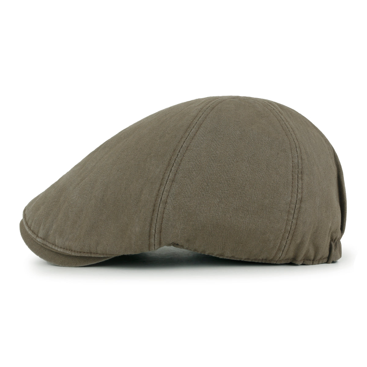 ililily Cotton Washed Flat Cap Cabbie Hat Gatsby Ivy Irish Hunting Newsboy Stretch fit