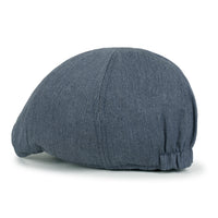 ililily Cotton Flat Cap Cabbie Hat Gatsby Ivy Irish Hunting Newsboy Stretch fit
