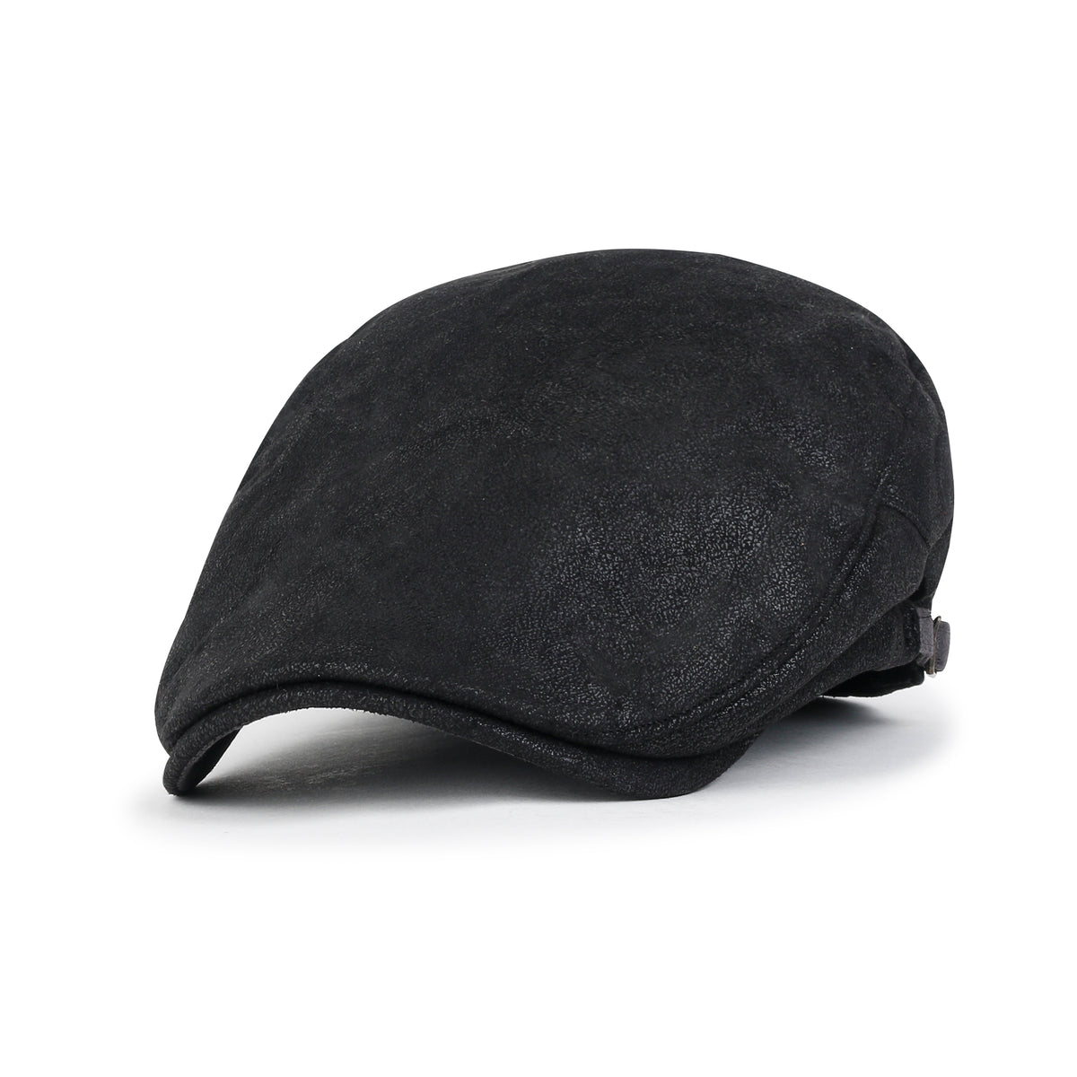 ililily Faux Leather Gatsby Newsboy Hat Vintage Cabbie Hunting Flat Cap