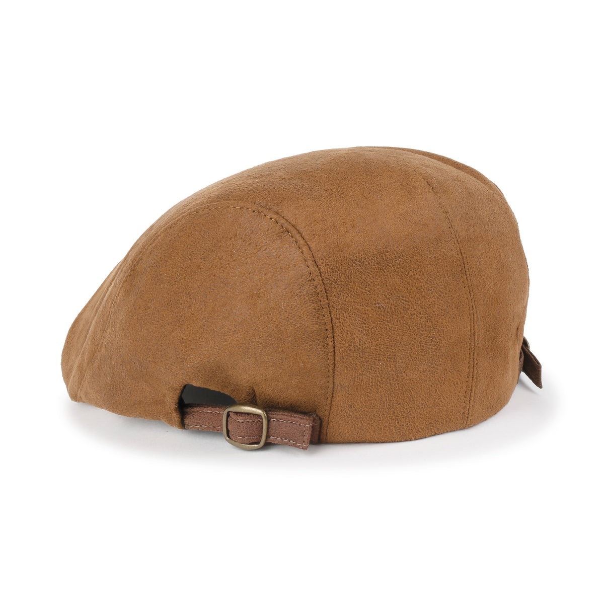 ililily Faux Leather Gatsby Newsboy Hat Vintage Cabbie Hunting Flat Cap